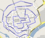 Ingolstadt Layout by Canzonett C=3, S=5.84, K=(CxS)/6 = 2.92